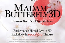 Affiche du film Madam Butterfly 3D Affiche du film Madam Butterfly 3D