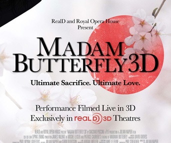 Affiche du film Madam Butterfly 3D
