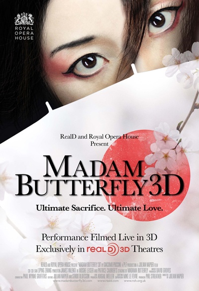 Affiche du film Madam Butterfly 3D
