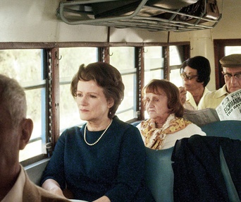 Une scène du film Hannah Arendt