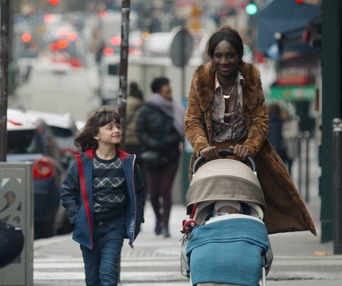 Une scène du film Les femmes du Square