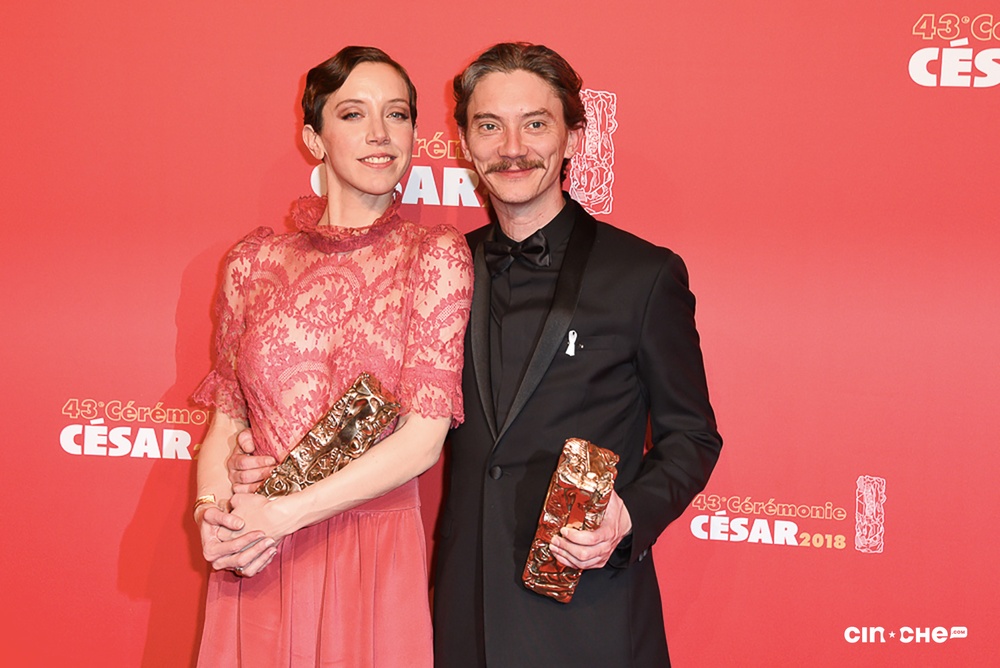 Sur le tapis rouge des César 2018