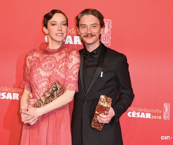 Sur le tapis rouge des César 2018
