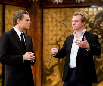 Sur le plateau du film Inception