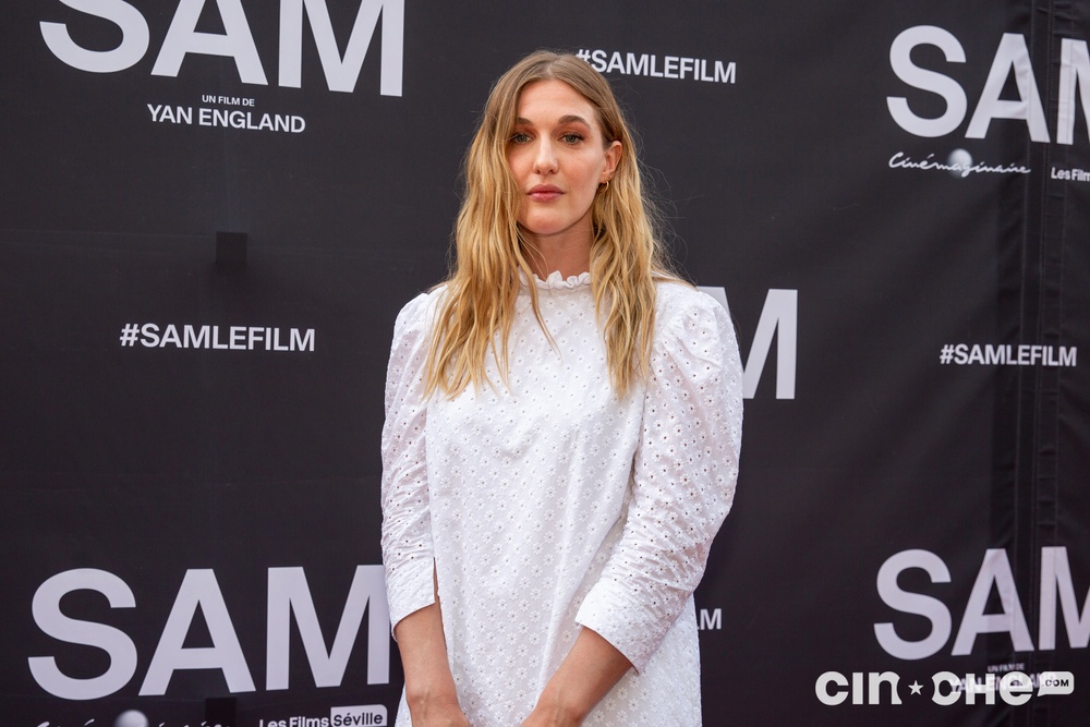 Sur le tapis rouge du film Sam