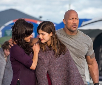 Une scène du film San Andreas