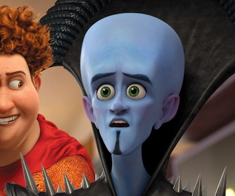 Une scène du film Megamind