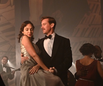 Une scène du film Death on the Nile
