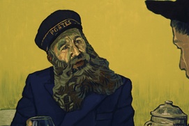 Une scène du film La passion de Van Gogh Une scène du film La passion de Van Gogh