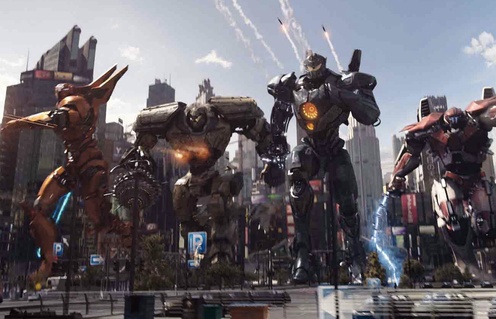Une scène du film Pacific Rim Uprising