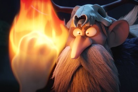 Une scène du film Astérix, le secret de la potion magique Une scène du film Astérix, le secret de la potion magique