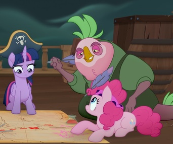 Une scène du film My Little Pony: The Movie