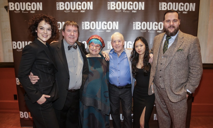 Les Bougon s'endimanchent pour la première de Votez Bougon à Montréal