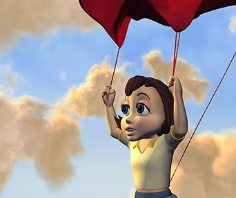 Scène du film La véritable histoire du petit chaperon rouge