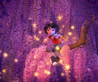 Une scène du film Abominable