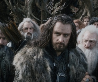 Une scène du film The Hobbit: The Desolation of Smaug