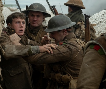 Une scène du film 1917