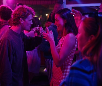 Une scène du film Happy Ending