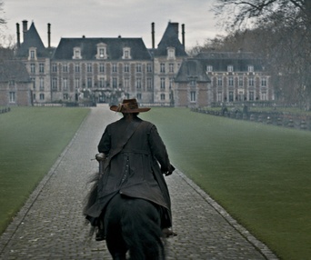 Une scène du film Les Trois Mousquetaires: D'Artagnan