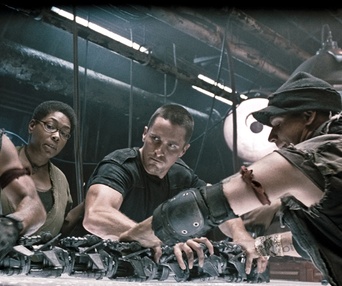 Scène du film Terminator Salvation