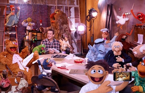 Jason Segel et les Muppets