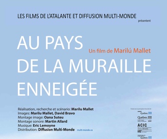 Affiche du film Au pays de la muraille enneigée