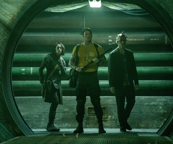 Une scène du film The Suicide Squad