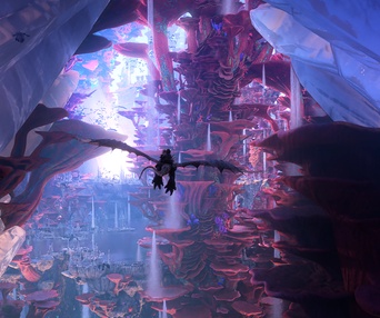 Une scène du film How To Train Your Dragon: The Hidden World