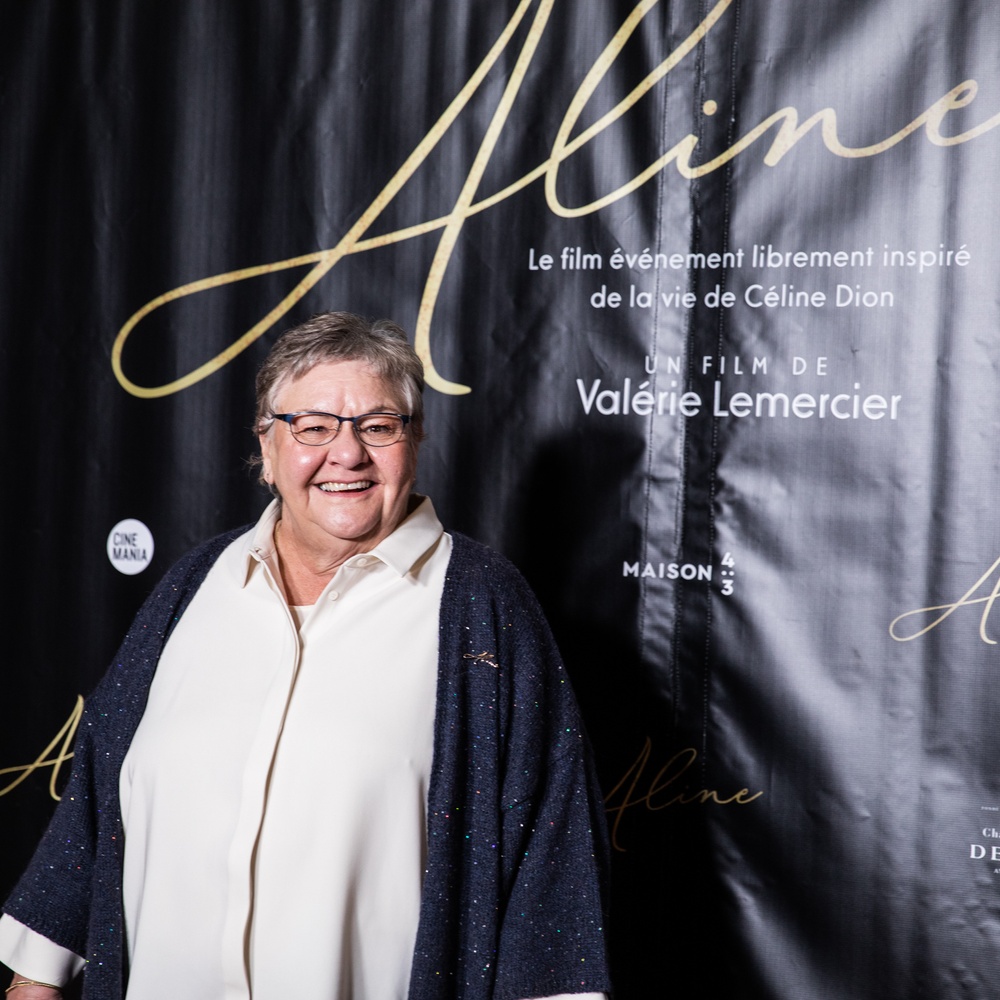 Tapis rouge du film Aline