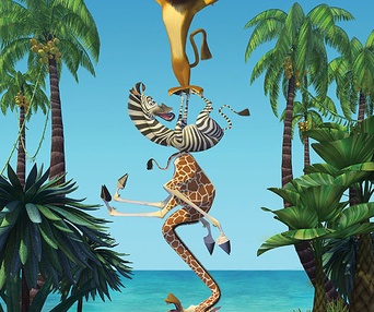 Scène du film Madagascar