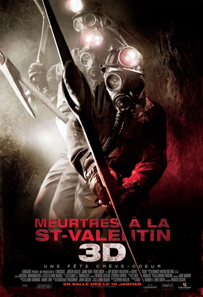 Affiche du film Meutre à la St-Valentin 3D