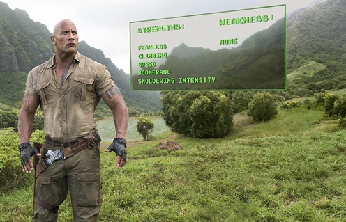 Une scène du film Jumanji: Welcome to the Jungle