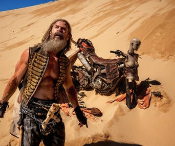 Une scène du film Furiosa: A Mad Max Saga