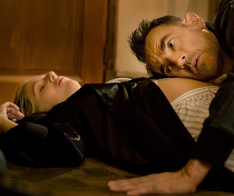 Une scène du film 9 mois ferme