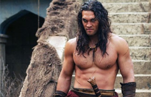Jason Momoa dans le film Conan the Barbarian