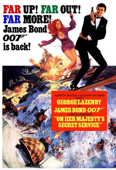 Affiche du film On Her Majesty's Secret Service