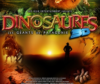 Affiche du film Dinosaures: Les géants de la Patagonie