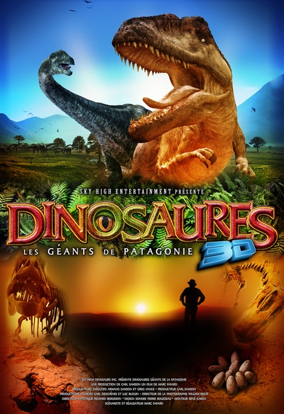 Affiche du film Dinosaures: Les géants de la Patagonie