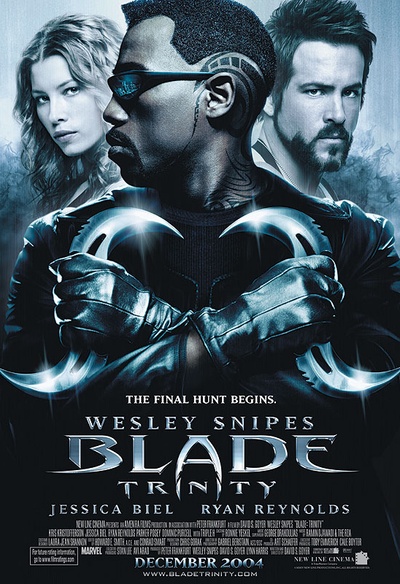 Affiche du film Blade III : La trinité