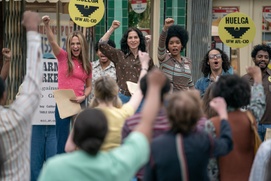 Une scène du film The Glorias