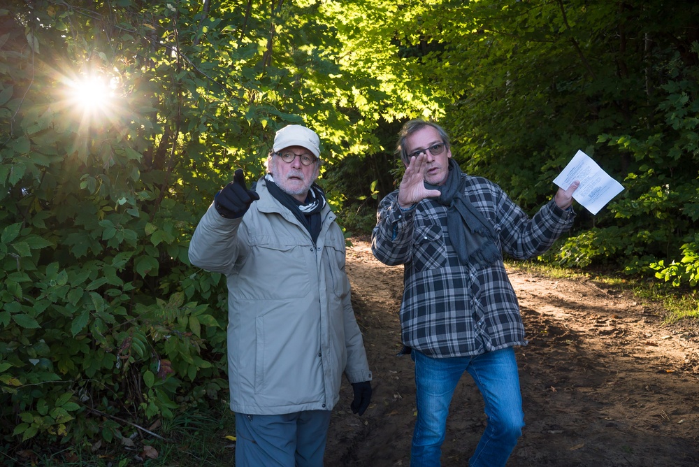 Photos du tournage de Vivre à cent à l'heure