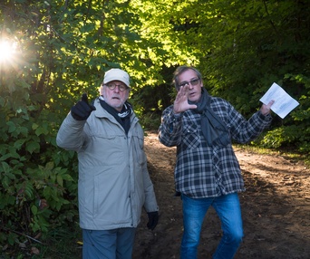 Photos du tournage de Vivre à cent à l'heure