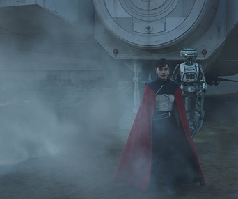 Une scène du film Solo: A Star Wars Story