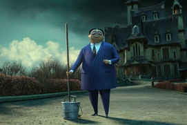 Une scène du film The Addams Family