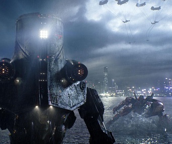 Une scène du film  Pacific Rim