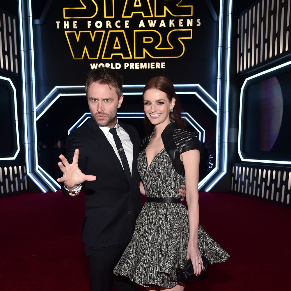 Sur le tapis rouge de Star Wars: The Force Awakens