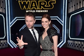 Sur le tapis rouge de Star Wars: The Force Awakens