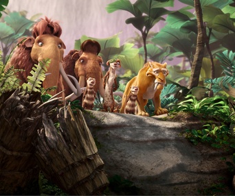 Scène du film Ice Age: Dawn of the Dinosaurs