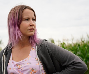 Une scène du film Les fleurs oubliées