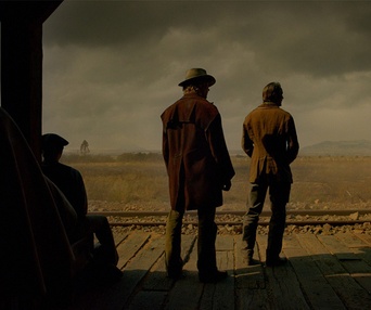 Une scène du film The Salvation